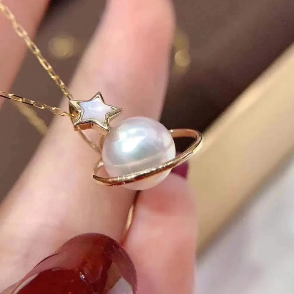 

3 шт., аксессуары из жемчуга «сделай сам», серебряный кулон 925 пробы, пустой держатель, позолоченное ожерелье из K, золото, нефритовое ожерелье, кулон, женский, с бусинами 8-10 мм