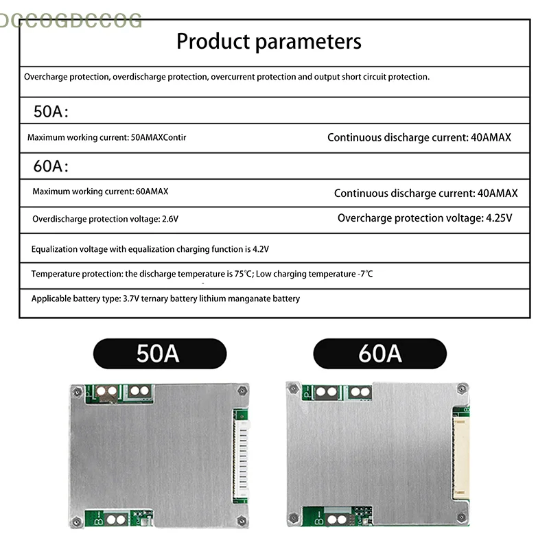 Bms 10S 36V 30A Lit… - image