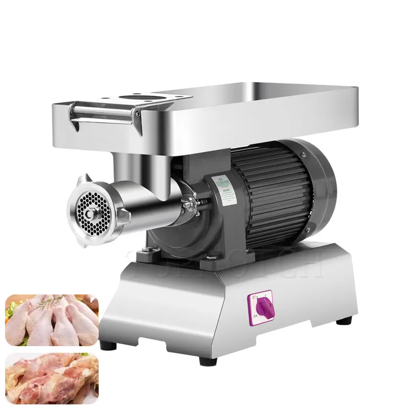 

Stainless Steel Electric Frozen Meat Grinder Chicken Bone Mincing Machine Commercial Meat Grinding Machine