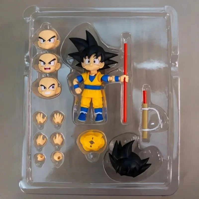 100% Original Bandai SHFiguarts Mini Son Goku Dragon Ball Daima Action Figure Desktop Ornament Collect Decor Hobby Gift view 2