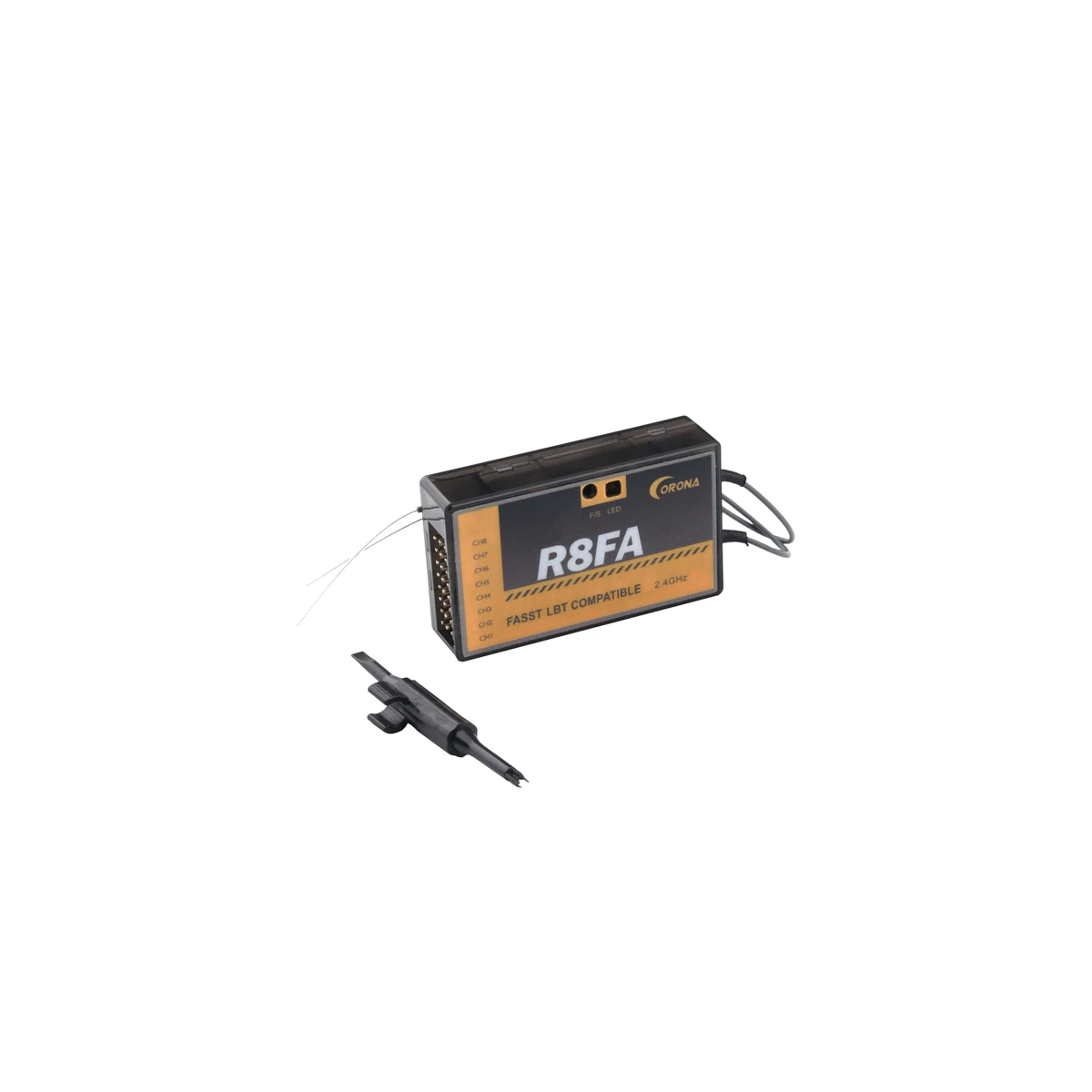 Corona R8FA Compatible FUTABA Receiver Receptor 2.4Ghz 8CH FASST 6EX T8FG 10CG 14SG 3PM 4PKS For RC Model Parts