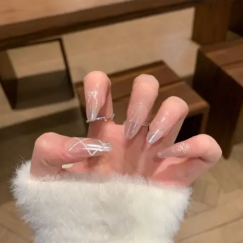 8 best sales lösnaglar lila - №2