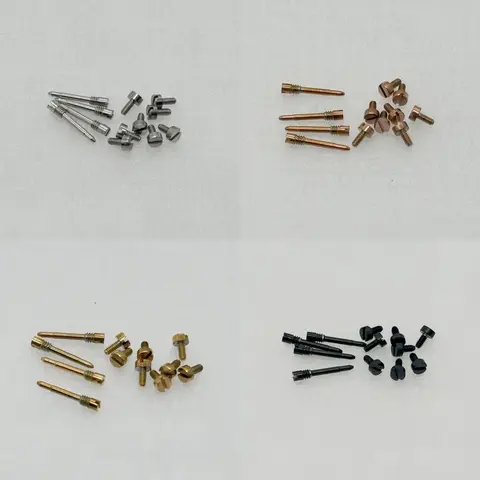 Silver Black Rose Gold Strap Back Cover Screw Suitable for A P Royal Oak NH35 NH36 VK63 Automatic Quartz Watch Case No Logo