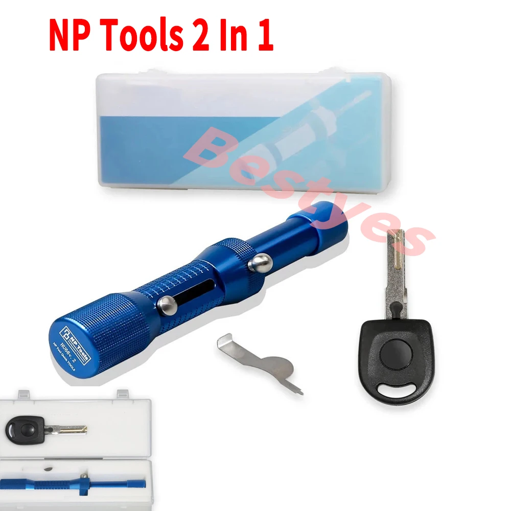 

NP Tools 2 In 1 HU66 V.2 Car Quick Open Tool Auto Door Decoder Open Reading Fast Repair Tools Hight Quality Car Quick Open Tool