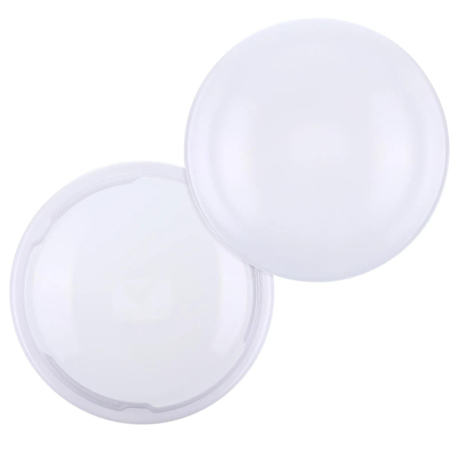 

Круглый пластиковый плафон для потолочного светильника, мягкий теплый свет, простая установка, рассеиватель света для дома и офиса