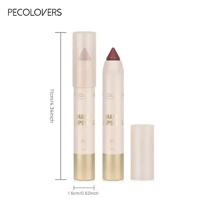 1 rossetto a pastello opaco, a lunga durata, facile da colorare, idratante e versatile, regalo di San Valentino per le donne