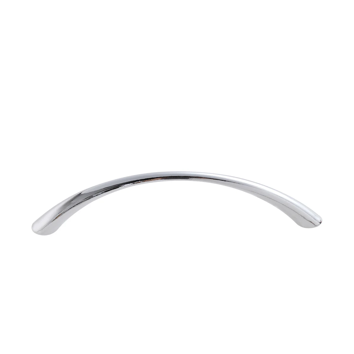 

10Pcs Zinc Alloy Arc Door Knobs Pull Handles Chrome Finish for Cabinet Drawer Wardrobe Cupboard Kitchen Hardware