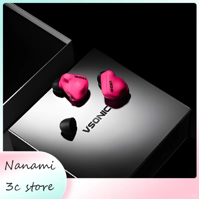 VSONIC 아이스 마운틴 플래그십 에디션 HIFI 유선 헤드폰은 높은 외관 수준과 뛰어난 음질을 특징으로 합니다.