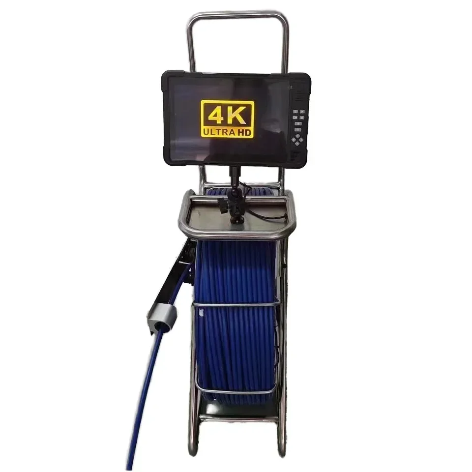sewer camera 4K flat panel system  32mm camera sewer jetter machine sewer cleaning machine