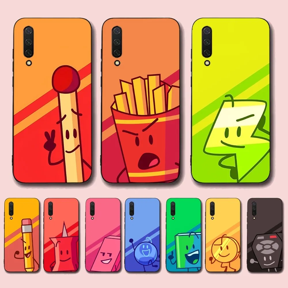 Bfdi Battle For Dream Island Phone Case For Xiaomi Mi 5X 8 9 10 11 12 Lite Pro 10T PocoX3pro PocoM3 Note 10 Pro Lite