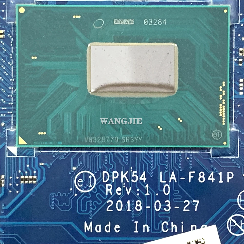 Imagem -04 - Placa-mãe Portátil para Jogos hp Dpk54 La-f841p Série 15-cx L20302601 L20302001 Sr3yy I78750h Cpu Gtx 1050ti 4gb