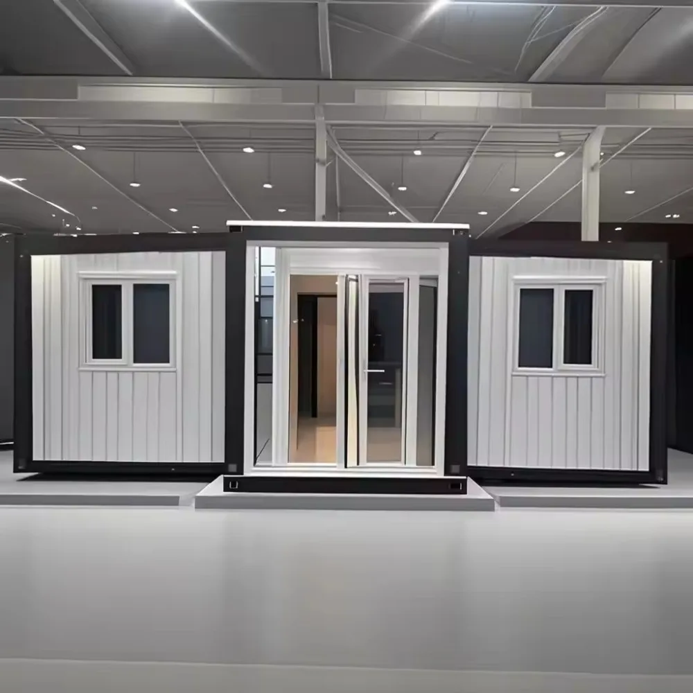 الجملة منازل الجاهزة قابلة للتوسيع 40Ft 60m2 وحدات جاهزة الحاويات المنزل الفاخرة دائم فيلا بيع المصنع مباشرة