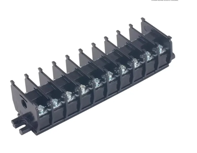 TBC10A20A30A60A100 Wiring Terminal Block Board Copper Component Combination 600V Wiring Terminal Block Terminal Block
