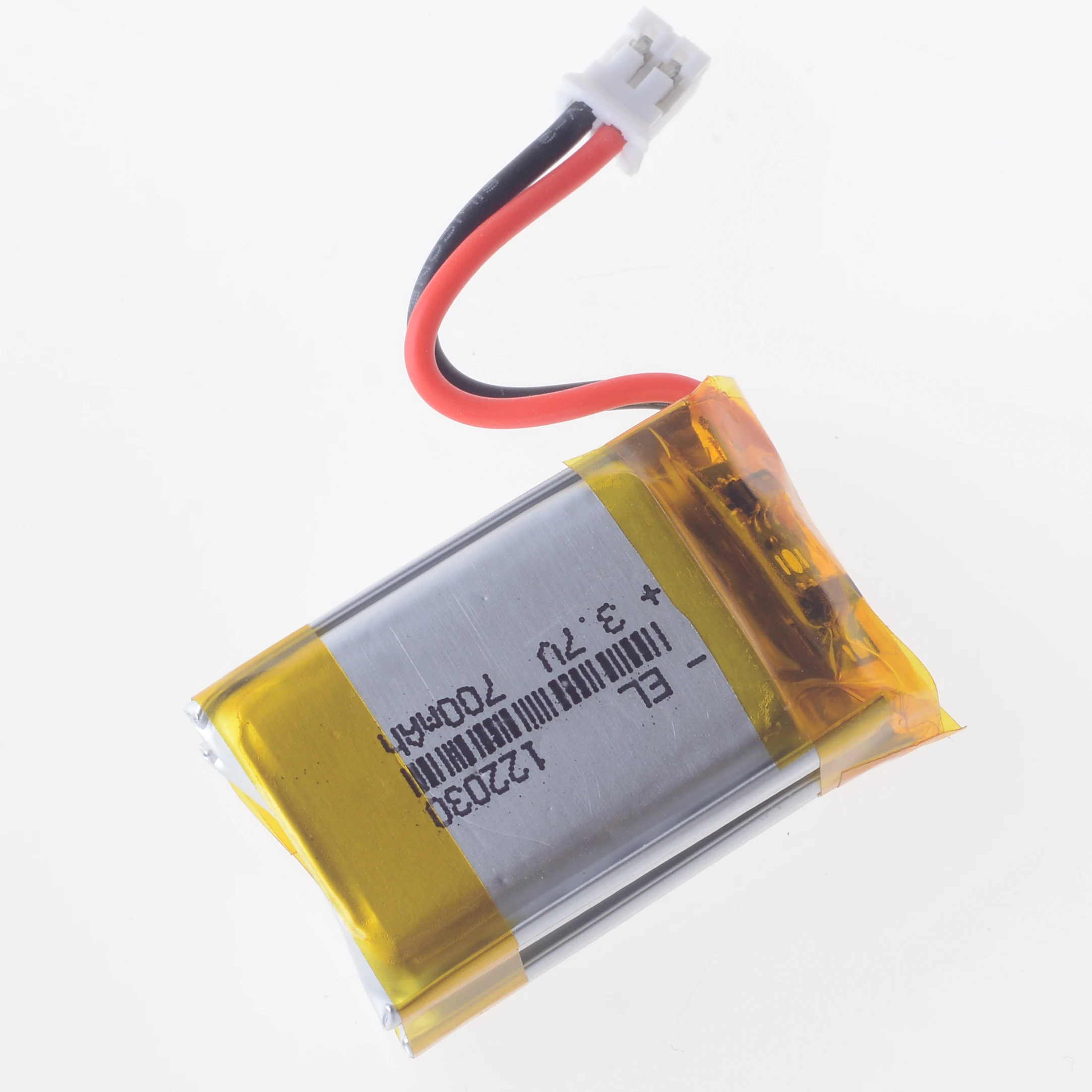 أسلاك السيليكون 3.7 فولت 700 مللي أمبير 122030   بطارية ليثيوم أيون بوليمر / ليثيوم أيون للفأرة القتالية الدموية R8 R3 r70