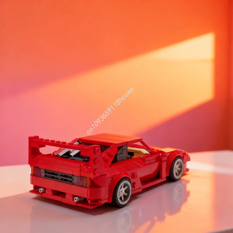 

405pcs MOC Venturi GT City Champions Model Building Blocks Architecture Toys DIY Festival Gifts Education Idea Creative