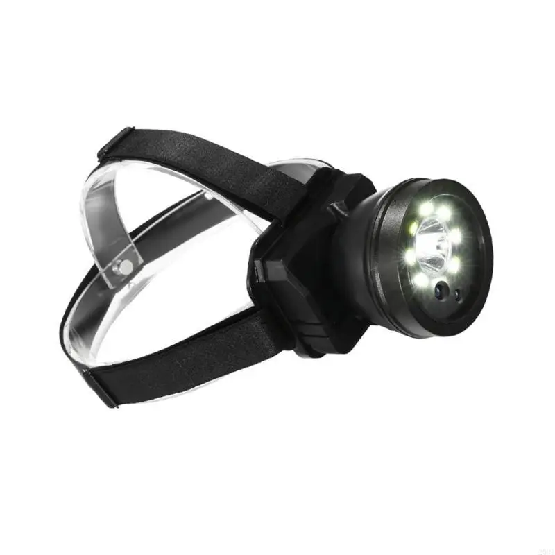 

Outdoor Head mounted Video Camera Waterproof Headlamp Camera Clear Recording Long Battery ABS for Camping & Cycling 203A