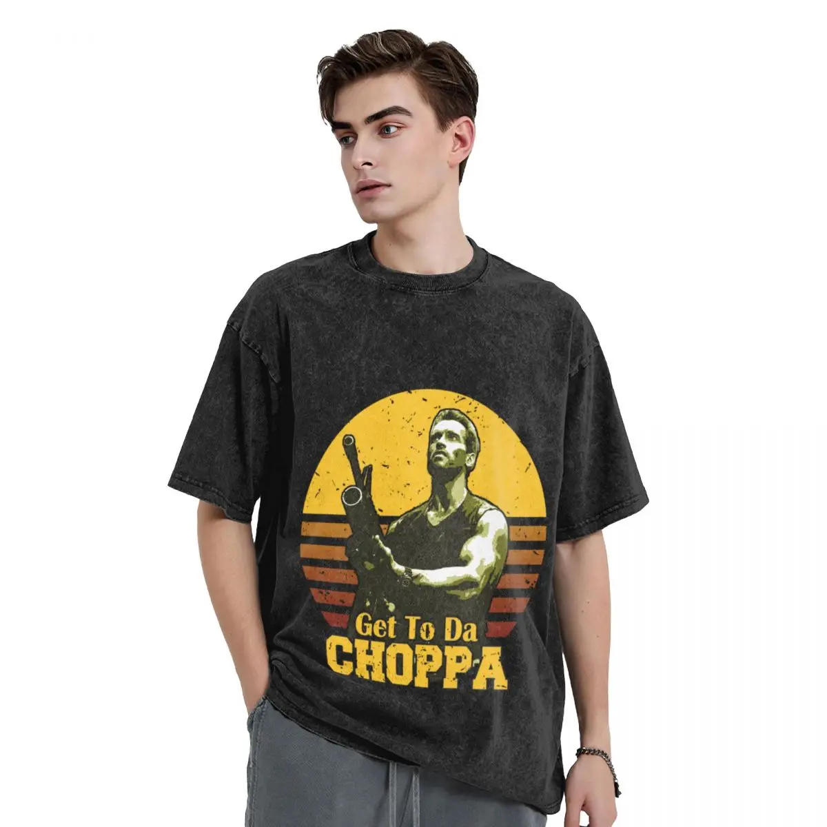 

Get To Da Choppa T-Shirt customs aesthetic clothes t shirts for men graphic