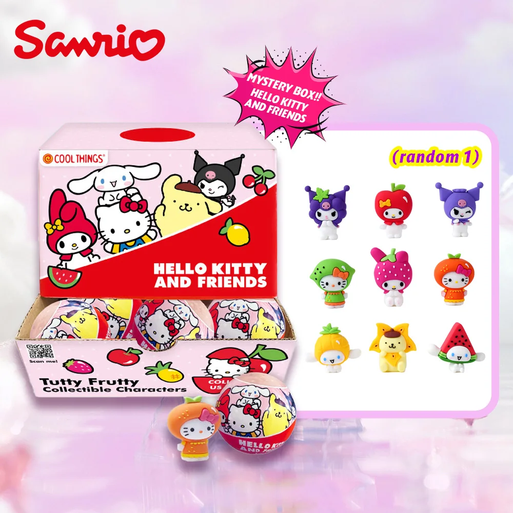 1 Stück Offiziell Lizenzierte 3D Anime-Figuren Blind Box Zufällige Auswahl Niedliche Cartoon-PVC-Sammlerstücke Heim- und Schreibtisch-Dekorationen