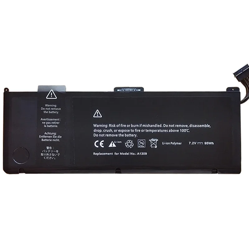 Imagem -05 - Nova A1309 Originalbateria do Portátil para Apple Macplepro 17 A1297 Early2009 Mid-2009 Mid-2010 Mc226 a Mc226ch a Mc226j a Mc226ll a