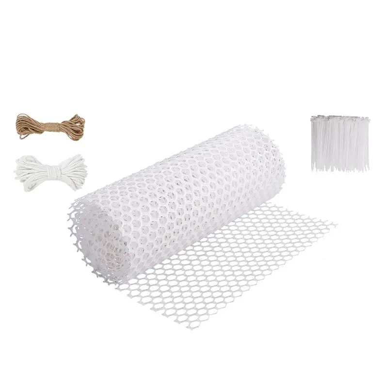 MALL Plastic Moss Monstera Poles Mesh Kit, DIY Self-Watering Moss Stake for Plants, Monstera Supports