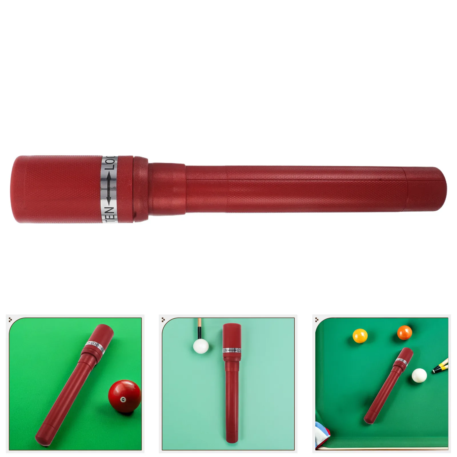 12 Inch Adjustable Pool Cue Extension Quick Release Snooker Cue Lengthener Portable Billiards Accessory
