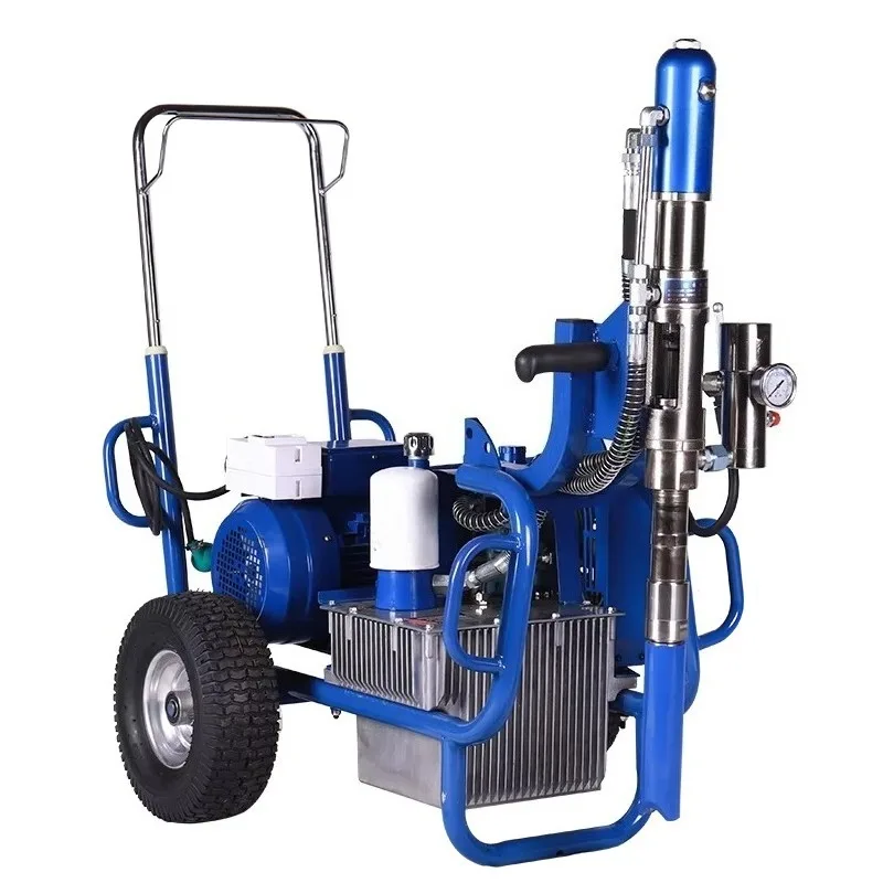 Large High-Pressure Airless Engine Spraying Machine Multifunctional Putty Powder Latex Paint Coating Spray