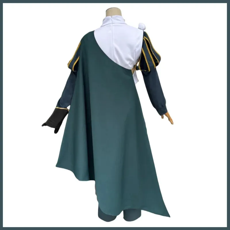 لعبة الهوية vRichard الاسترليني تأثيري حلي أنيمي جديد الناجي فارس شهم موحدة عباءة شعر مستعار رجل كرنفال حفلة البدلة