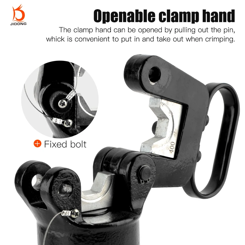 TLF FYQ-500 Hydraulic Pliers Split Wire Crimping Tool for Cutting Aluminum-Copper Cable Terminals Matches Hand Pump Set