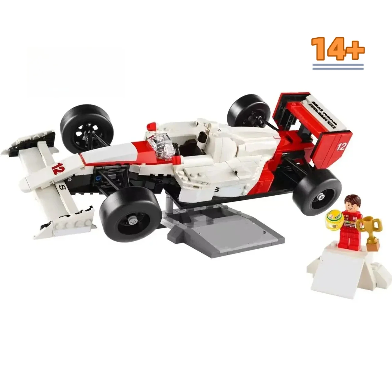 

Строительные блоки Disney 10330 MOC, 693 шт., механическая игрушка Nigel Mansell Racing Mp4, подарок для взрослых на Рождество, день рождения, вечеринку