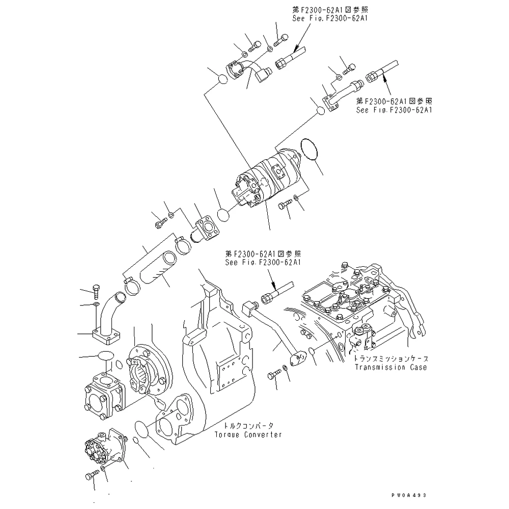 

705-51-20640 Hydraulic Steeringing Pump For Komatsu WA200-1-A Wheel Loader Hydraulic Gear Pump