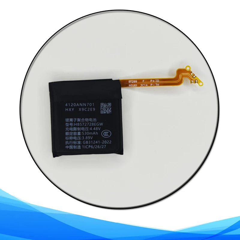 530mAh 3.89V HB572728EGW Battery For Huawei Watch GT4 46mm PNX-B19 Smart Device