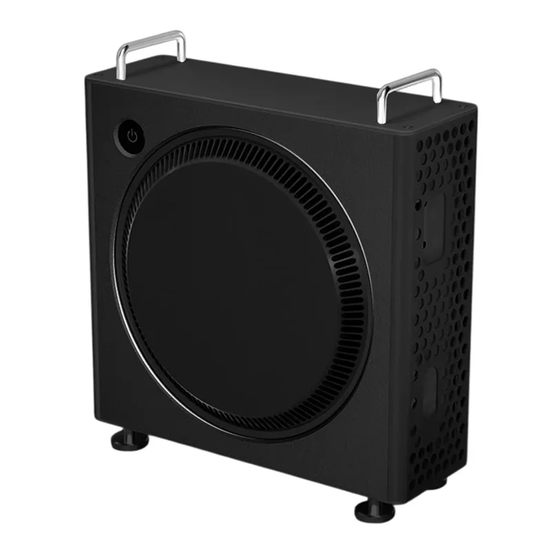 

GW-Shockproof Protective Aluminum Case For Mac Mini M4/M4 Pro With Vertical Stand And Heat Dissipation