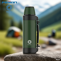 FEIJIAN 1200/1500ml Thermos Bottle Stainless Steel Vacuum Flasks Water Bottle Insulated Outdoor travel Hike Keep Cold Bottle Cup
