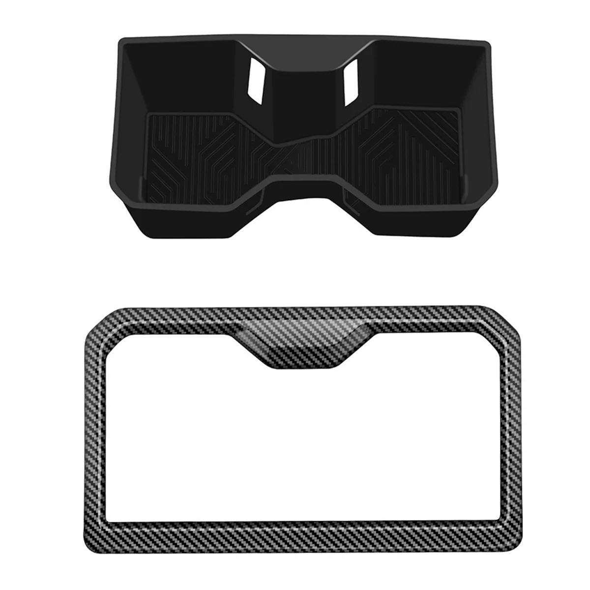 Car Cup Holder Center Console Cup Holder Trim Cover Storage Box Car Interior Accessories for 2024