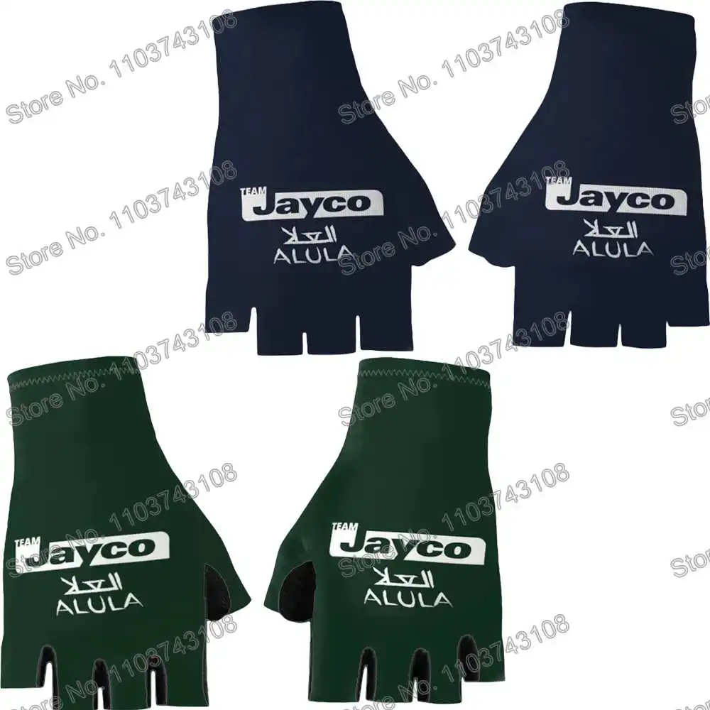 Jayco Alula 2024 France Tour Cycling Gloves Men Bicycle Gel Summer Half Finger Glove Fingerless MTB Mountain Road Bike Jersey