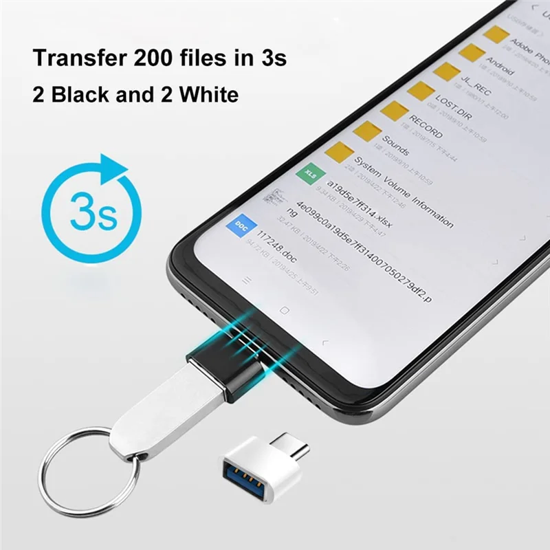 USB C เป็นอะแดปเตอร์ USB C ไปยัง USB 3.0 OTG อะแดปเตอร์ USB ตัวเมียเป็น USB-C ตัวผู้ใช้ได้กับ MacBook Pro, Samsung Galaxy