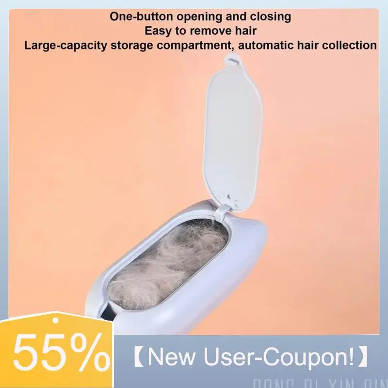 Rolo de fiapos extra pegajoso para animais de estimação, removedor de pelos de gatos com alça ergonômica, rolo de pelos de cães, fornecimento para animais de estimação