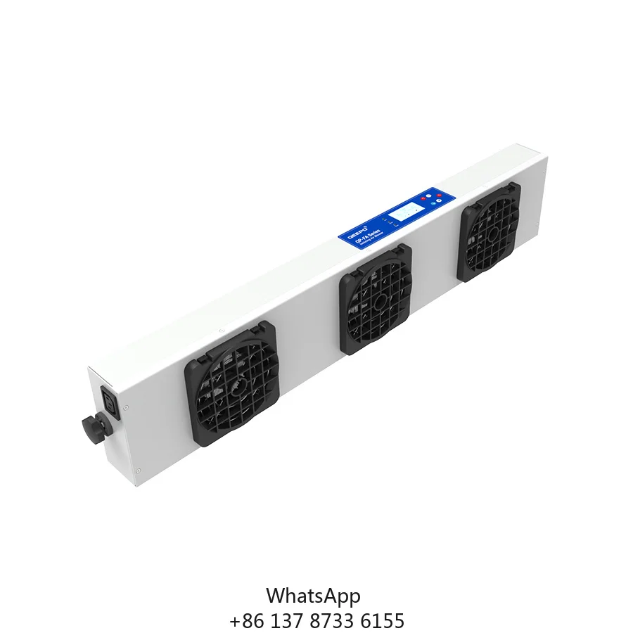 QEEPO QP-FA03 Three-Head Suspended Industrial Cleanroom Ionizing Blower Equipment