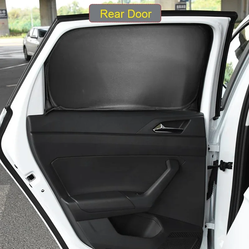 

Автомобильный черный оконный солнцезащитный козырек, автоматический анти-УФ-тепляционный защитный чехол, внутренний аксессуар для Volkswagen POLO 2019-Present