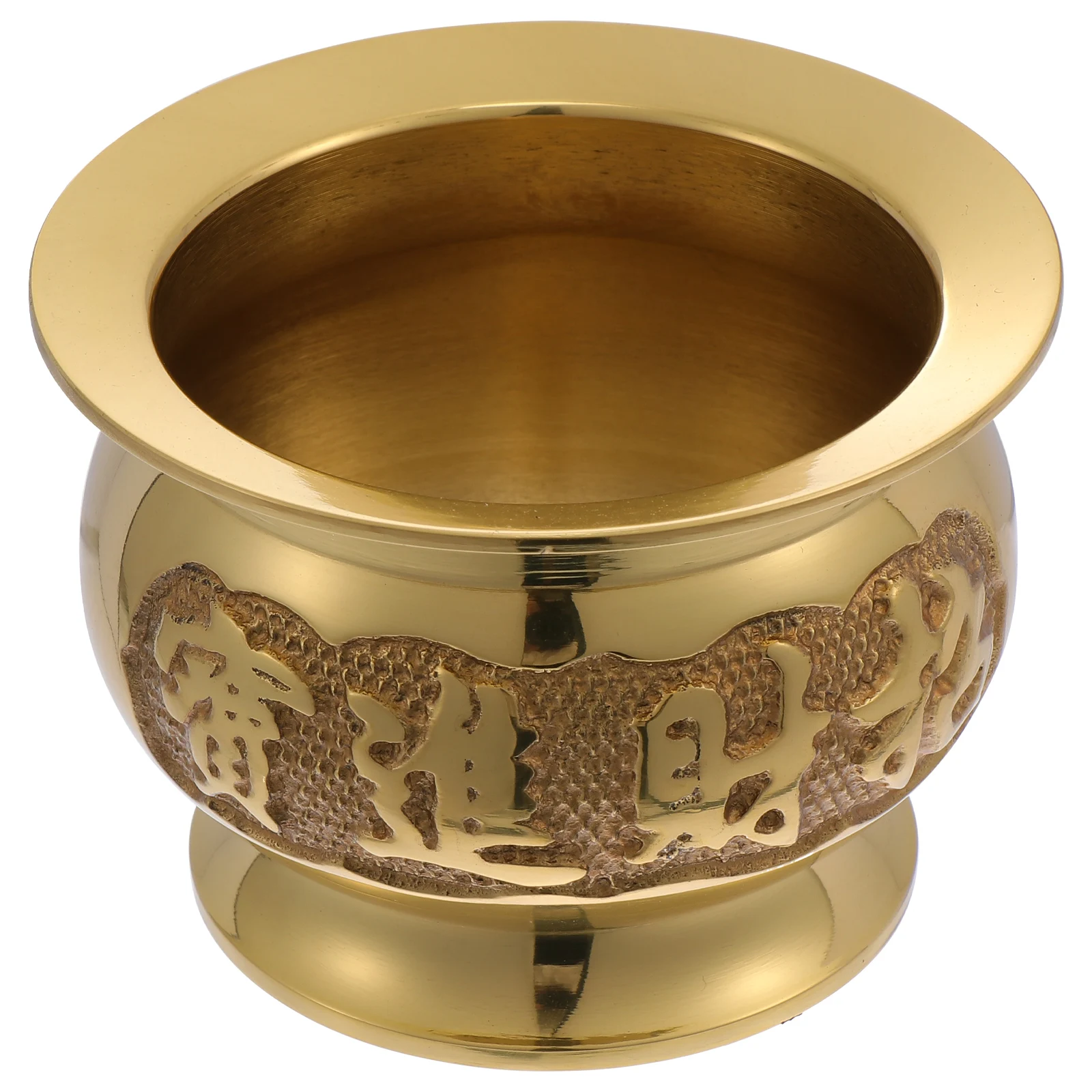 

1Pcs Copper Incense Burner Elegant Retro Incense Stick Holder Aroma Therapy Home Adornment Household Censer Buddhist Supply