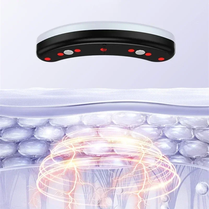 Led Red Light Eye Care Therapy Ems Massager Patch For Treatment Under Eye Relieve Fatigue Reduce Dark Circles Lines Swelling