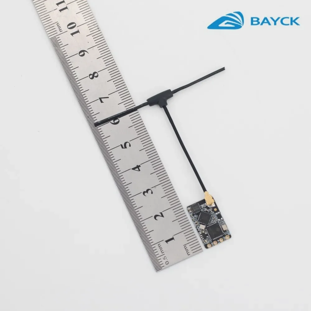 10PCS BAYCK ELRS Nano 915MHz /2.4GHz Wireless Receiver with T-Type Antenna WiFi Upgradable for RC FPV Drone Traversing