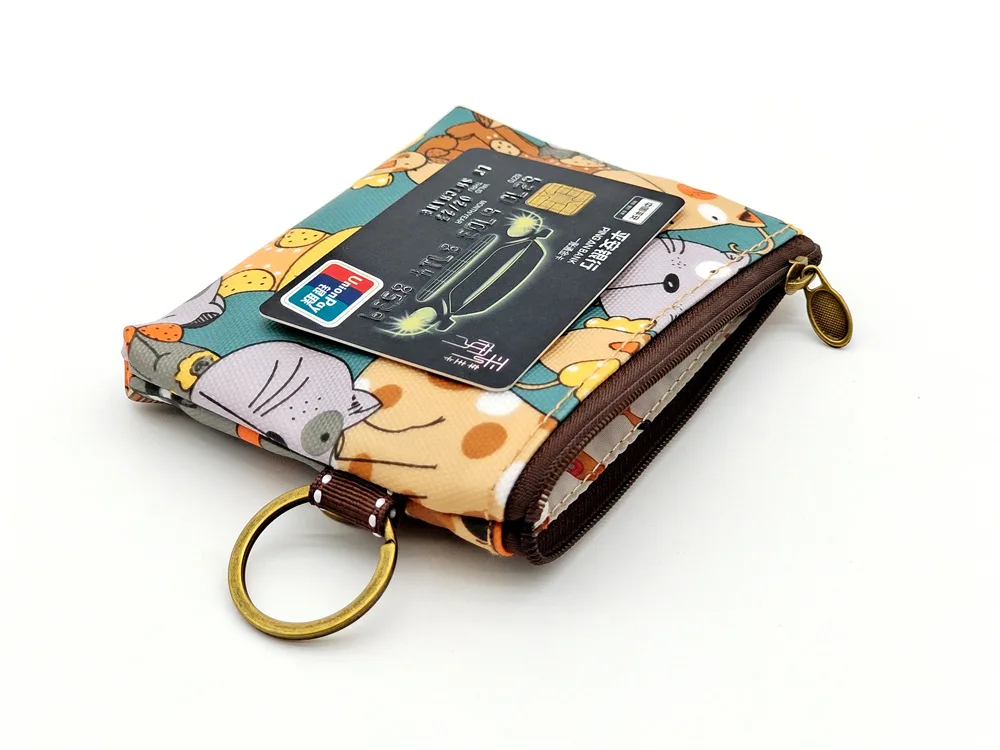 Polyester Wasserdichte Damen Münztasche Damen Organizer Brieftasche Weibliche Telefon Geldbörse Geldbeutel Clutch Handtasche Carteira für Mädchen – Detail 19