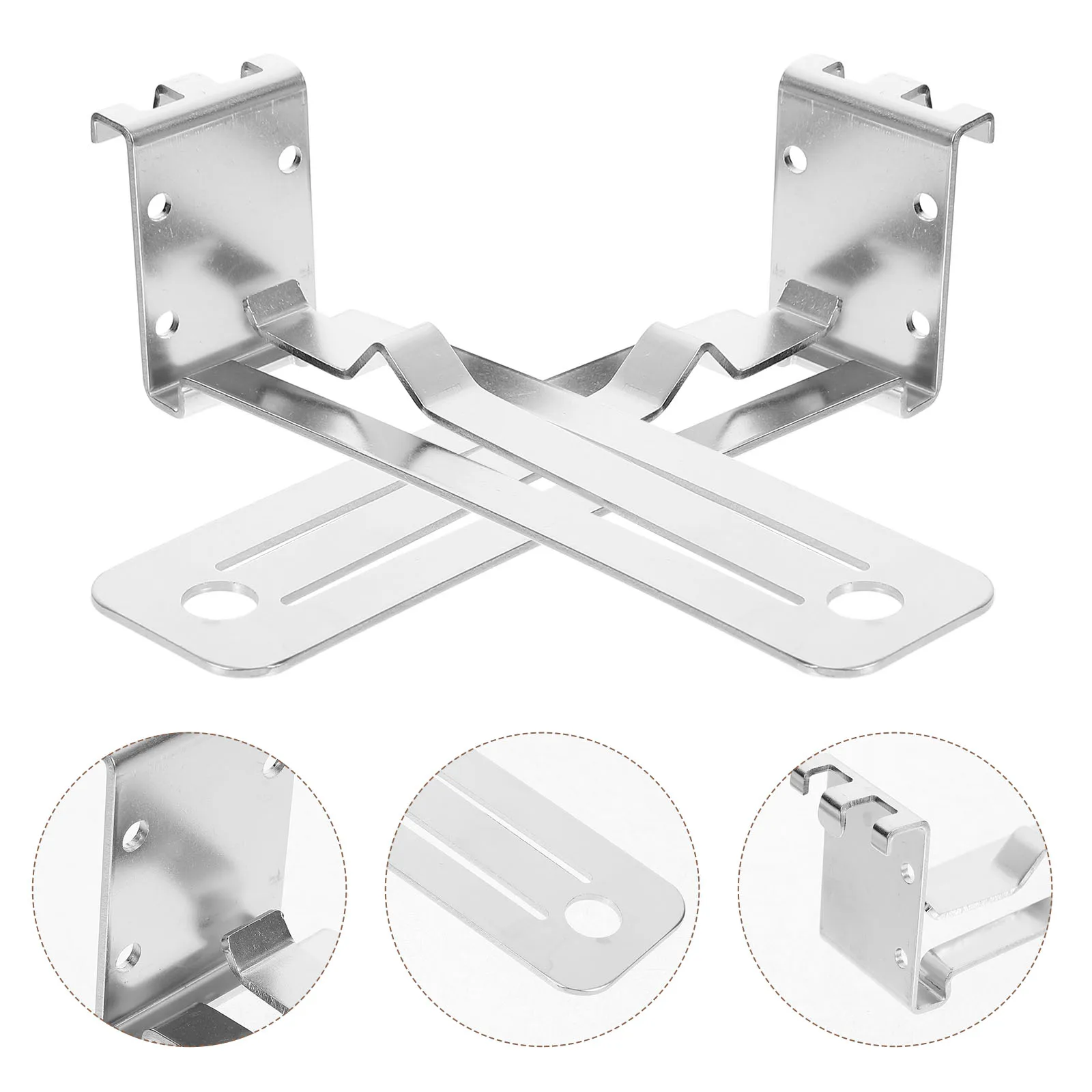 

2pcs 5/16 Inch Installation Tools Vinyl Hooks Heavy Duty Steel Tools Spacer Gauge Board Hangers Repair Removal Kit Siding