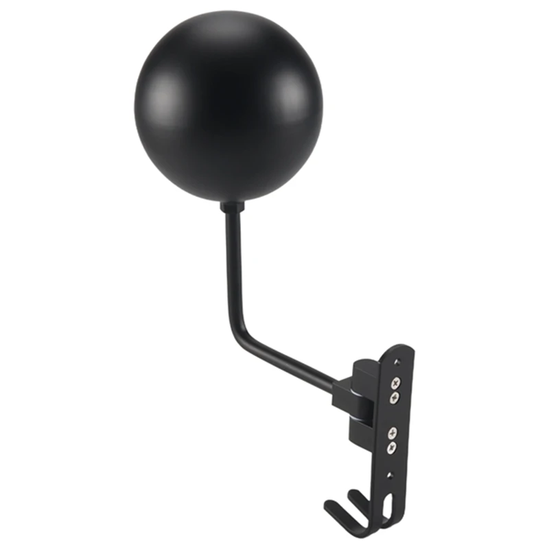 [NEW!A08R】 180° Motorcycle Helmet Rack, Rotation Metal Helmet Holder Wall Mount, Helmet Holder Bike With 2 Hooks Helmet Hanger