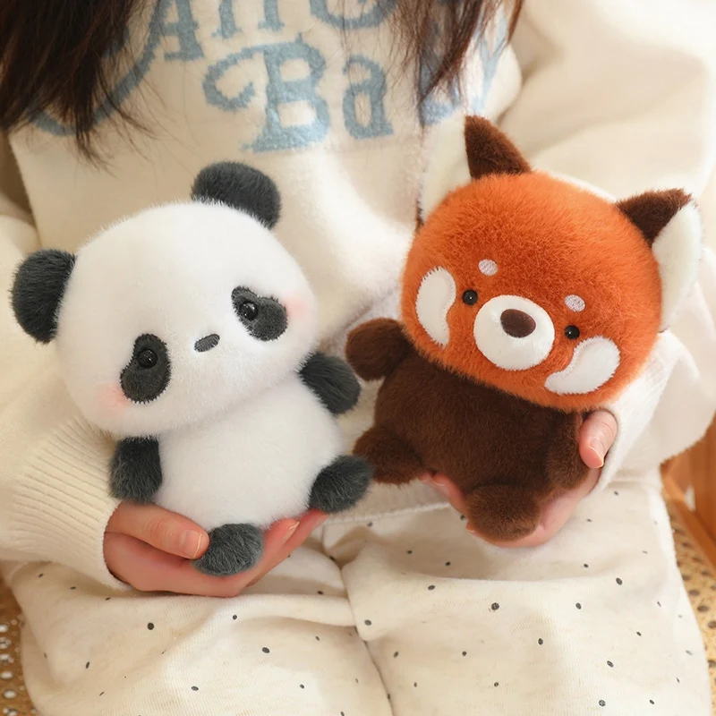 Table Companion Animal Series Stuffed Plush Doll Adorable Penguin Panda Bear Elephant Soft Plush Toys Gifts For Children