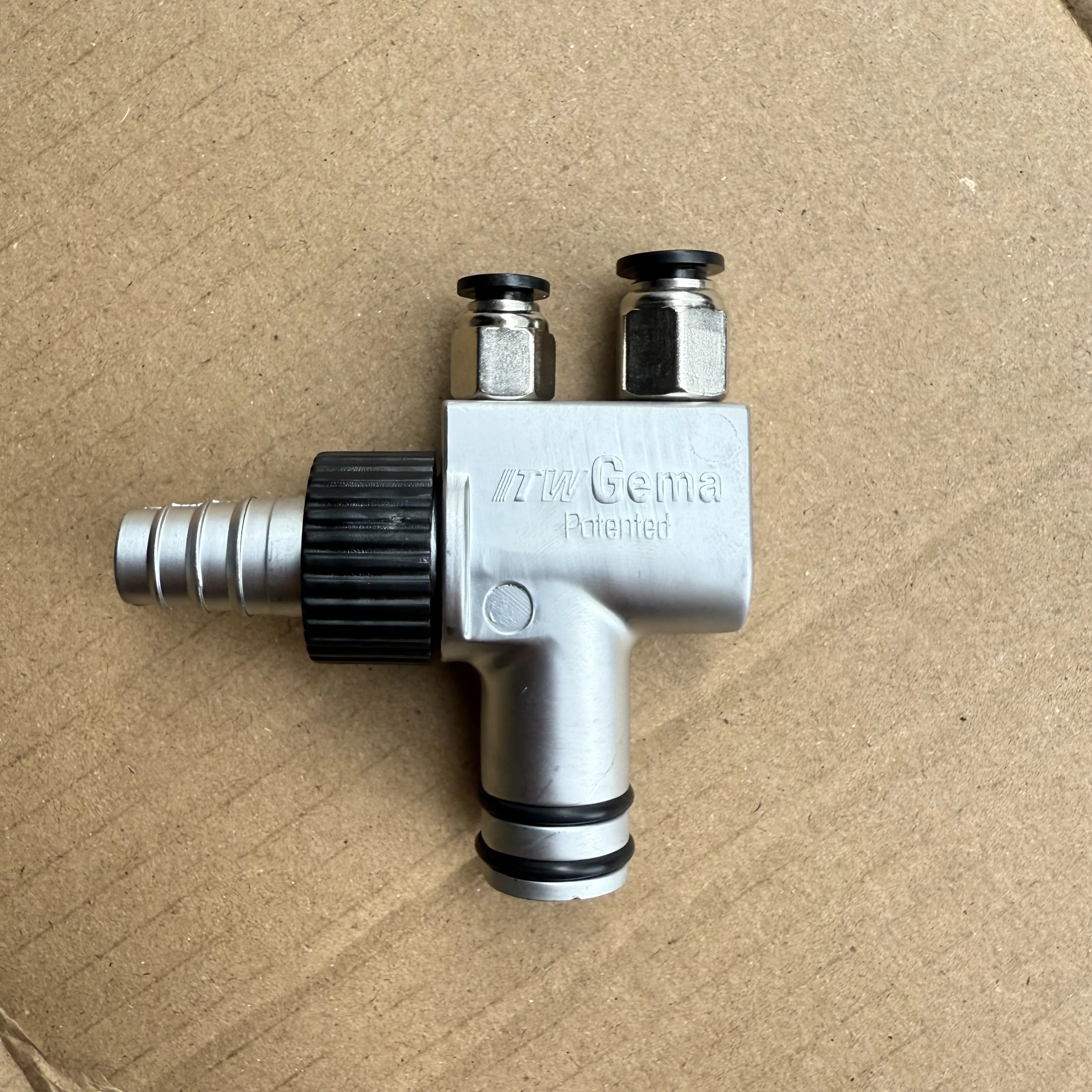 Almofada de fluidização/copo de teste de funil de pó de 1L/bomba IG02 para sistema de máquina de revestimento em pó
