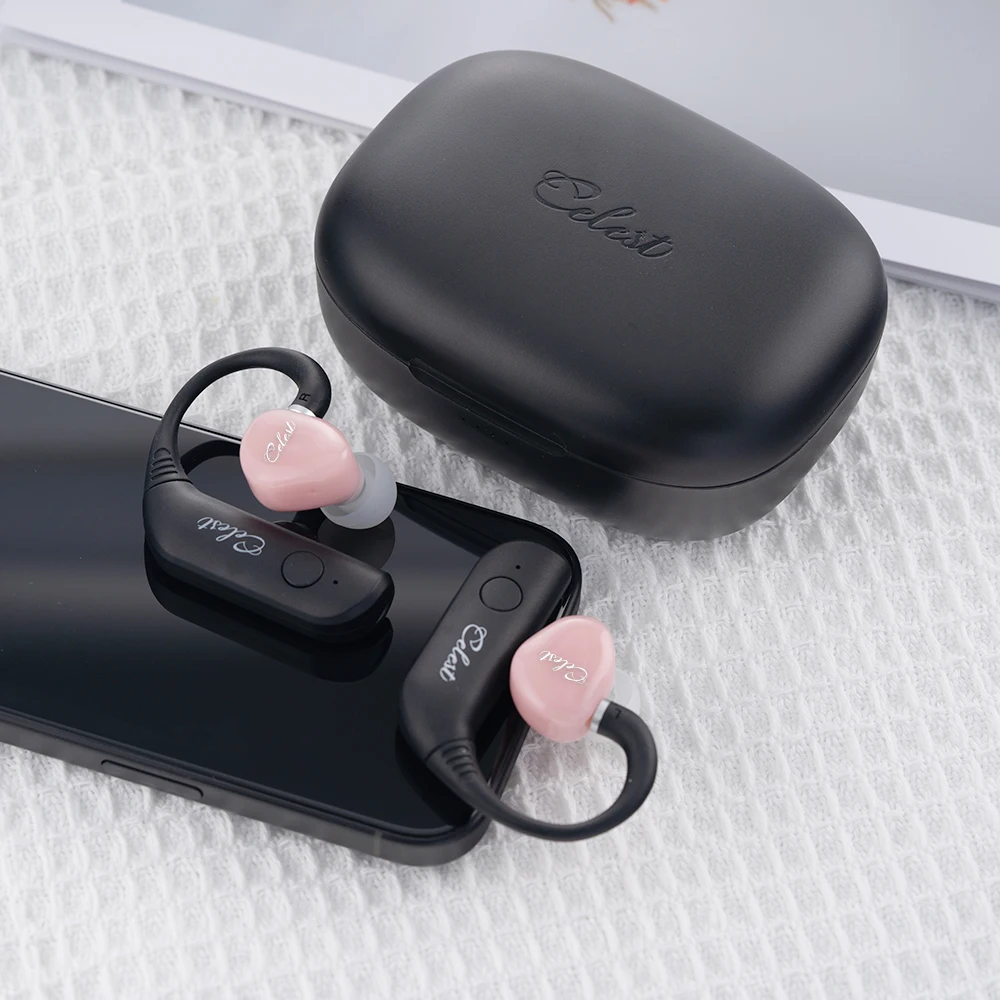 Kinera Celest T1 Rue Наушники-крючки V5.3 Беспроводные Bluetooth-наушники Водонепроницаемый кабель для гарнитуры TWS Гарнитура Hi-Fi Музыка IEMs