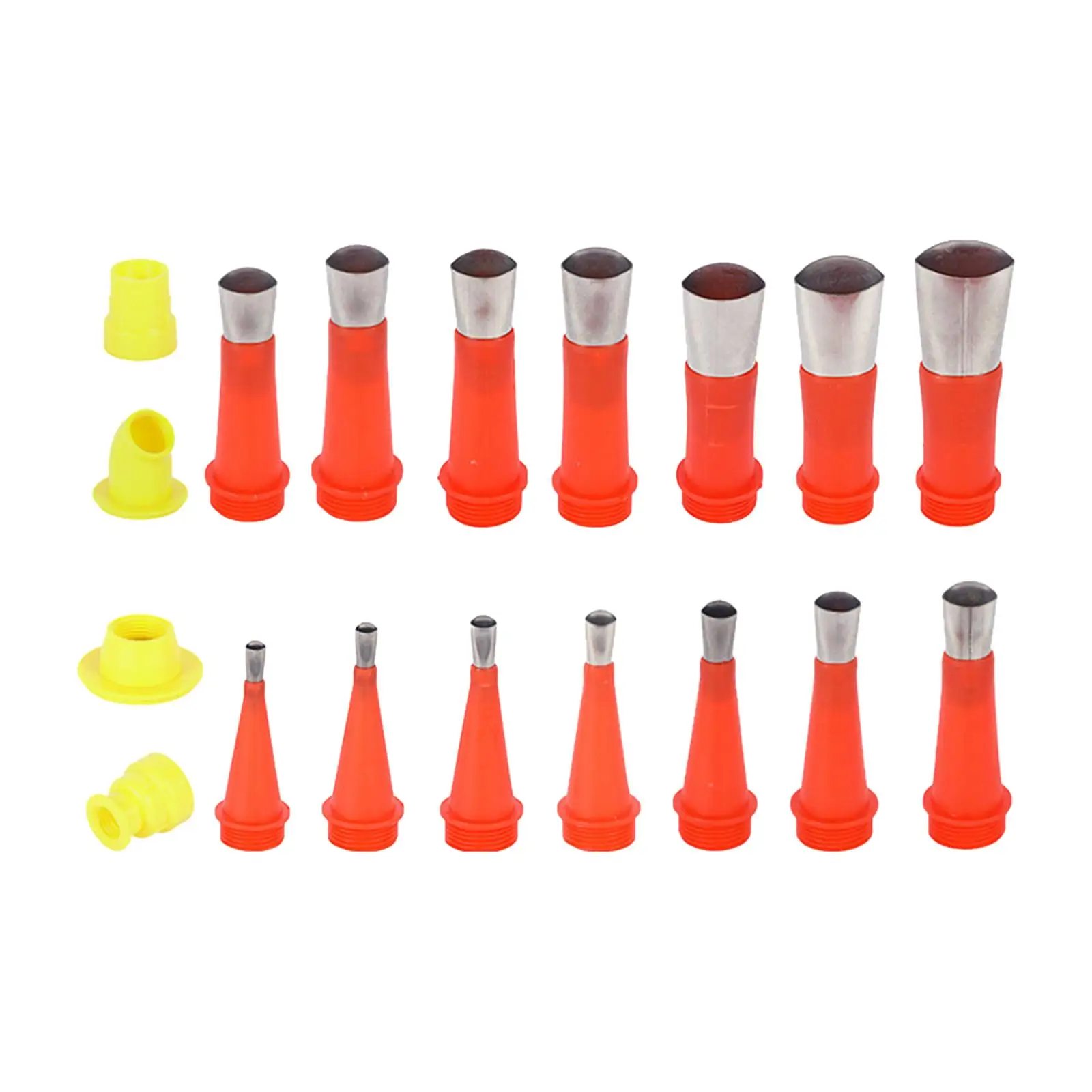 

20Pcs Caulking Nozzle Applicators Caulk Finishing Tools Nozzle Set Replaceable Caulking Finisher for Kitchen Window