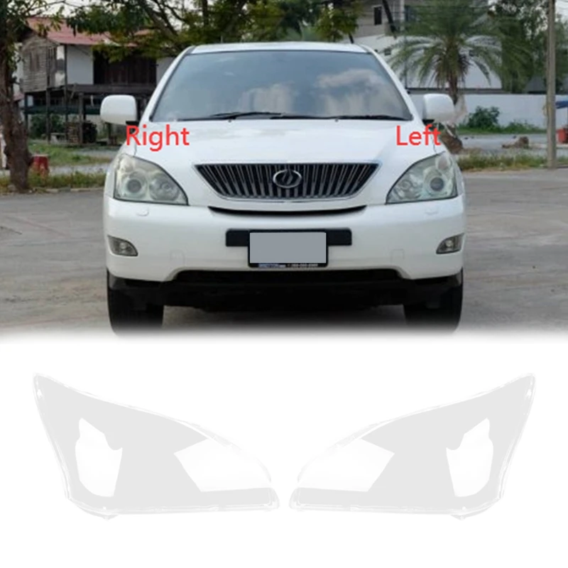 

For Lexus RX300 RX350 RX400 2003-2008 Headlight Shell Lamp Shade Transparent Lens Cover Headlight Cover